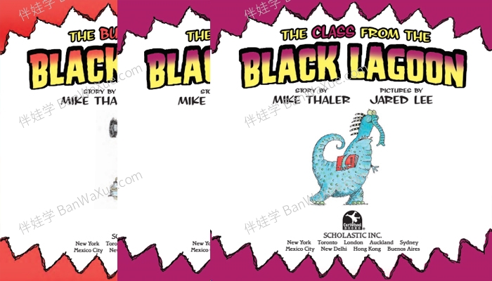 《Black Lagoon Adventures 黑湖小学历险记》15本英文桥梁书PDF 百度网盘下载