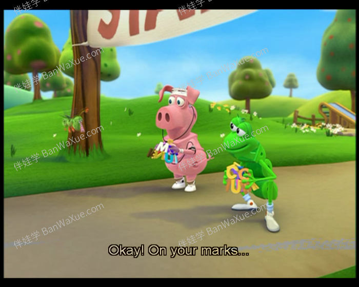 《单词世界 Word World 第1-3季全》少儿英语词汇启蒙动画共71集AVI 百度云网盘下载