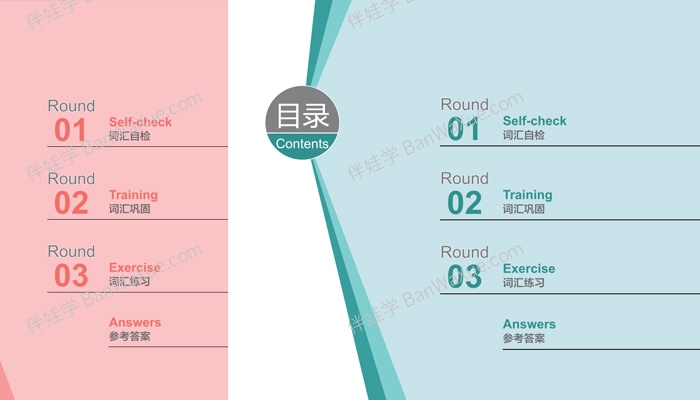 《KET PET词汇自检表》词汇巩固练习每日打卡PDF  百度网盘下载