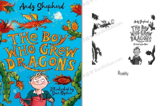 《The Boy Who Grew Dragons 养龙的男孩》6-12岁原版有声英文桥梁书PDF+MP3音频 百度云网盘下载