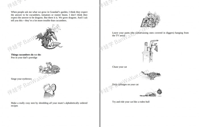 《The Boy Who Grew Dragons 养龙的男孩》6-12岁原版有声英文桥梁书PDF+MP3音频 百度云网盘下载