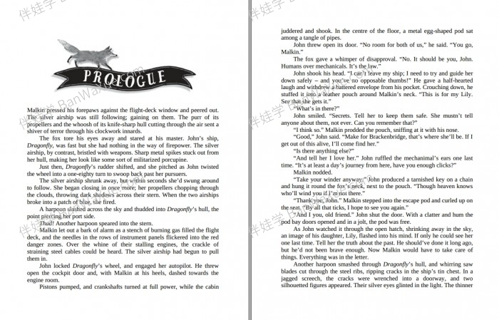 《The Cogheart Adventures Series 1-4》历险系列英文章节有声书音频MP3电子书PDF  百度云网盘下载