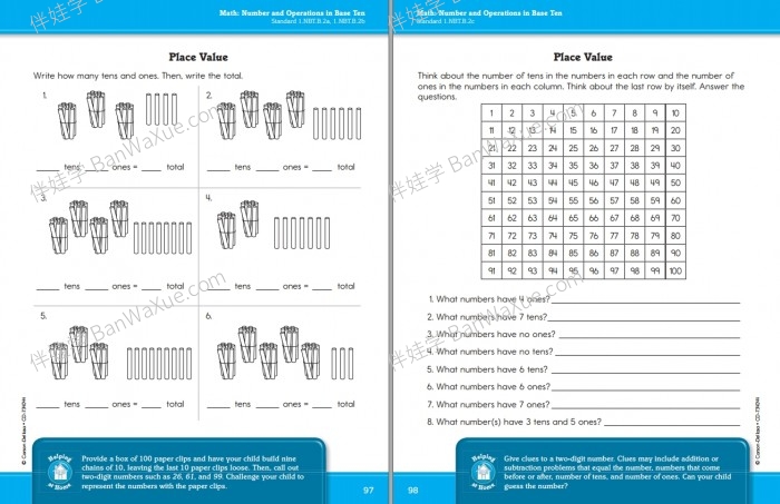 《Spectrum Language Arts and Math GK-G5》光谱语言理解与数学英文练习册6册PDF 百度云网盘下载