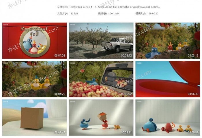 《Twirlywoos 趣趣知知鸟》第1/2/3/4季全BBC英文启蒙动画MP4视频  百度云网盘下载