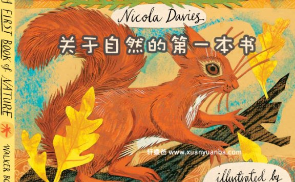 《关于自然的第一本书》自然科普百科绘本保护环境儿童英语启蒙图画 百度云网盘下载