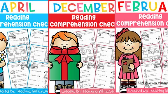《Reading Comprehension Check》1-10月阅读理解连线练习纸 PDF 百度云网盘下载
