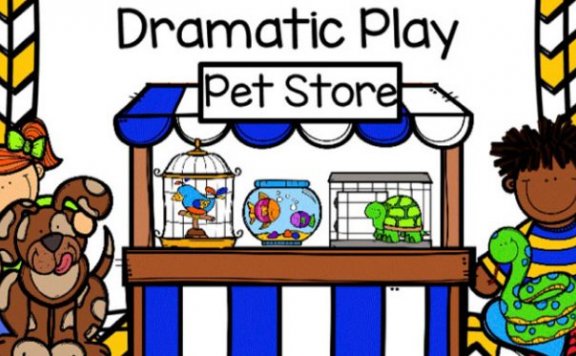 《Pet Store Dramatic Play》美国幼儿园情景游戏英语素材 PDF 百度云网盘下载