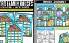 《WORD FAMILY HOUSES》55个词族184P PDF 百度云网盘下载