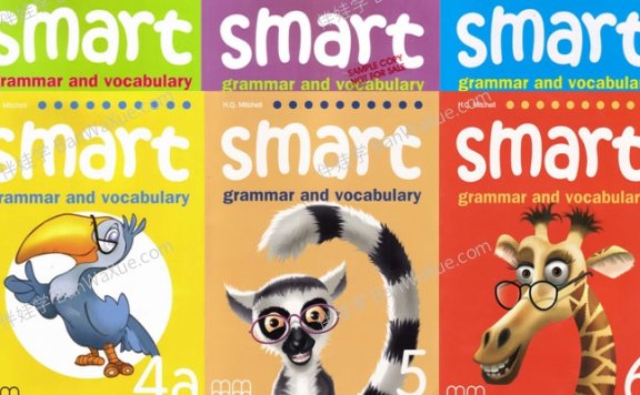 《Smart Grammar and Vocabulary》聪明儿童语法词汇1-6级音频+PDF 百度云网盘下载