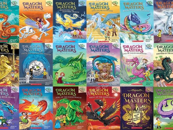 《Tracey West – Dragon Masters》驯龙大师系列桥梁书9册PDF 百度云网盘下载