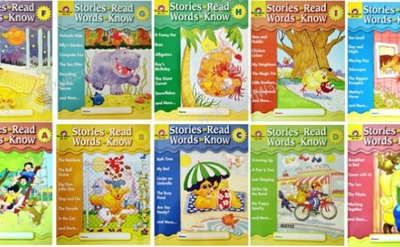 《Stories to Read, Words to Know》10册英文阅读练习册含答案MP3+PDF 百度云网盘下载