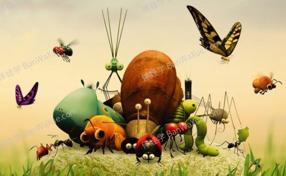 《Minuscule》微观小世界1-2季昆虫秀动画记录片176集 AVI视频 百度云网盘下载