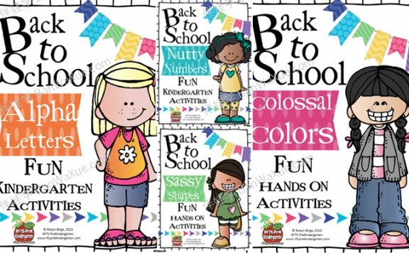 《Back to School》幼儿学前英语综合启蒙练习册4册 百度云网盘下载