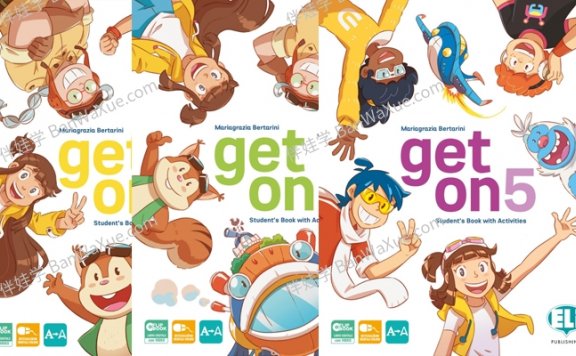 《Get on 1-5》幼儿英语启蒙原版教材PDF 百度云网盘下载
