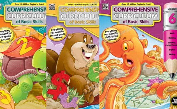 《Comprehensive Curriculum of Basic Skills G1 – G6》小学英语综合练习册PDF 百度云网盘下载