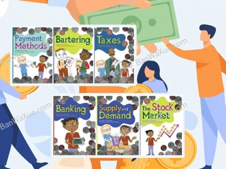 《Simple Economics Series 8 Books》儿童财商经济学启蒙英文绘本PDF 百度云网盘下载