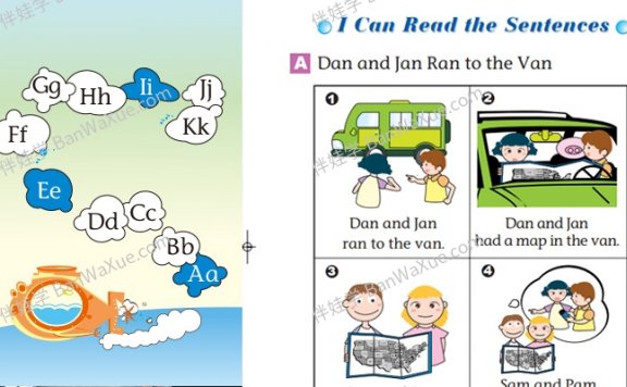 《Fun With Phonics 1-7册》台湾小学自然拼读教材+视频教学PDF 百度云网盘下载