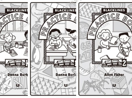 《Blacklines Practice Book K-L5》 6册英文数学练习册带答案PDF 百度云网盘下载