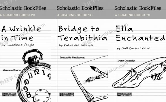 《Scholastic 学乐16册英文小说精读材料》英文桥梁章节书PDF 百度云网盘下载