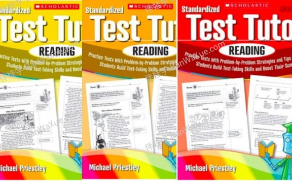 《Scholastic Test Tutor Reading G3-G6》学乐阅读理解测试英文练习册PDF 百度云网盘下载