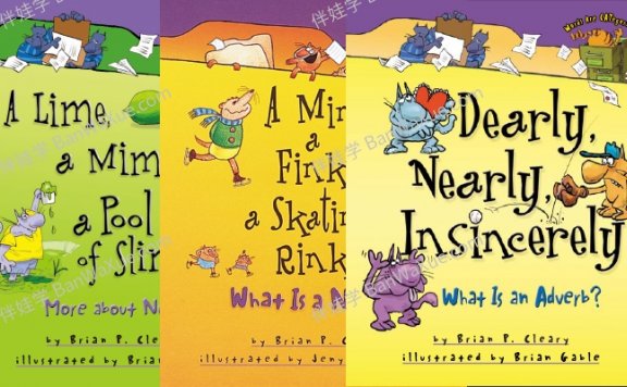 《Words Are Categorical》18套小学英文原版儿童语法阅读绘本PDF 百度云网盘下载