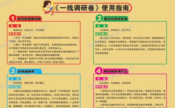 《一线调研卷小学英语考试测试卷1-6下册》人教版冀教版外研版旅游版PDF 百度云网盘下载