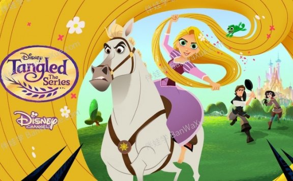 《Tangled The Series 魔发奇缘 第1-3季》迪斯尼经典原版动画片全三季MP4视频  百度云网盘下载