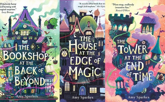 《House at the Edge of Magic Series 1-3》8-11岁 桥梁章节英文有声书音频M4B+PDF 百度云网盘下载