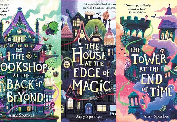 《House at the Edge of Magic Series 1-3》8-11岁 桥梁章节英文有声书音频M4B+PDF 百度云网盘下载