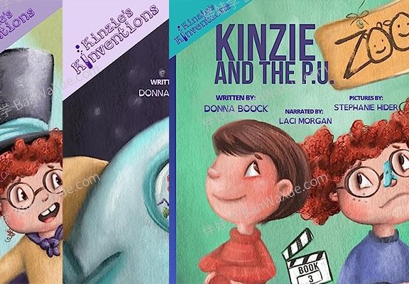 《Kinzie’s Kinventions Series 1-3》Audiobooks 原版英文桥梁章节有声书音频MP3 百度云网盘下载