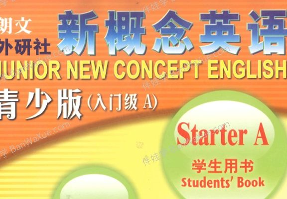 《新概念青少版入门PPT课件》课件+学习大纲+同步音频+同步视频课本PDF  百度云网盘下载