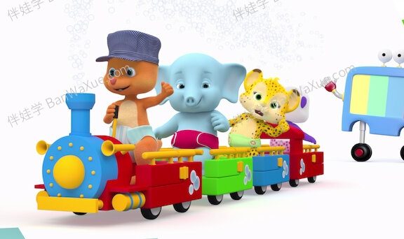 《Word-Party 文字派对》1-4季全50集+配套台词文本3-6岁英语启蒙动画MP4视频 百度网盘下载