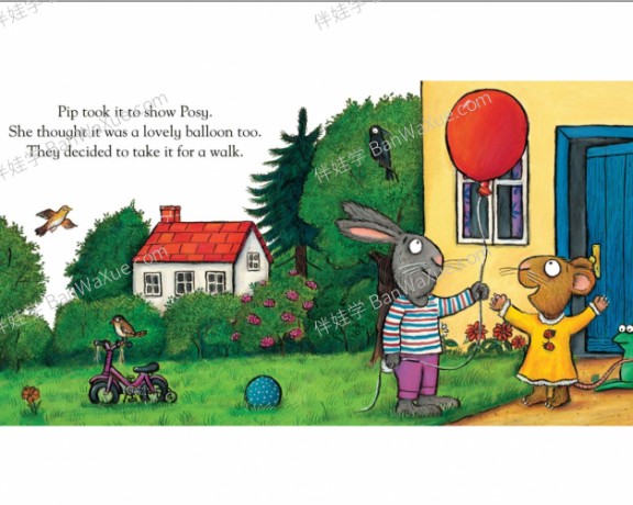 《Pip and posy 波西和皮普》BBC英文启蒙动画片MP4视频+音频+PDF绘本  百度云网盘下载