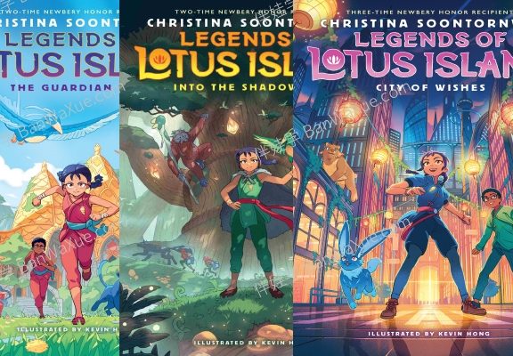 《莲花岛传奇 Legends of Lotus Island Series 1-3》英文原版章节桥梁阅读有声书PDF+MP3音频百度云网盘下载