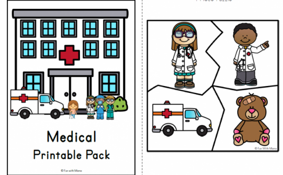 《Medical-Printable-Packed》超实用的儿童医疗英语启蒙共90页PDF 百度云网盘下载