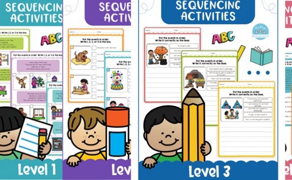 《Sequencing Activities The Bundle》英语句子阅读排序练习册含答案PDF百度云网盘下载